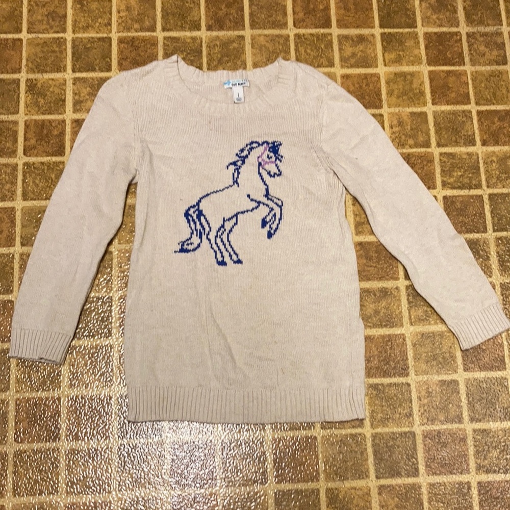 Sweater size girls L, Old Navy.
